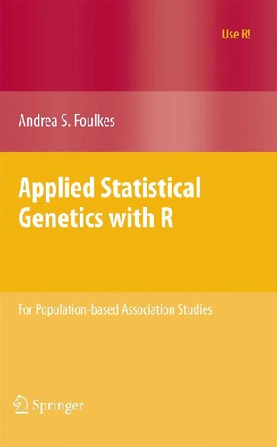 Cover for Applied statistical genetics with R