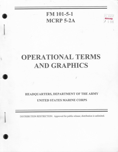 Cover for Operational Terms and Graphics