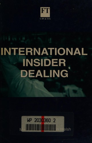 Cover for International Insider Dealing