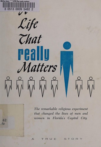 Cover for A life that really matters