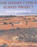 Cover for The Sydney Cyprus Survey Project
