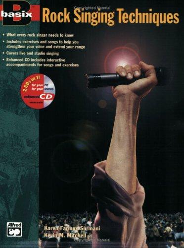 Cover for BASIX Rock Singing Techniques (Book & Enhanced Cd) (Basix[r])