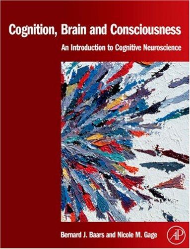 Cover for Cognition, Brain, and Consciousness