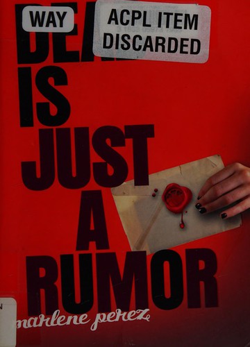 Cover for Dead is just a rumor