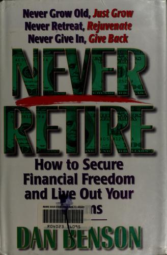 Cover for Never retire