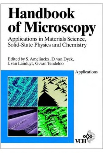 Cover for Handbook of Microscopy