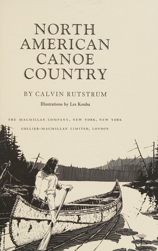 Cover for North American canoe country.
