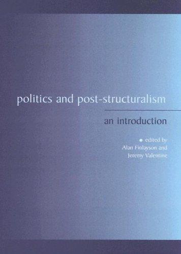 Cover for Politics and post-structuralism