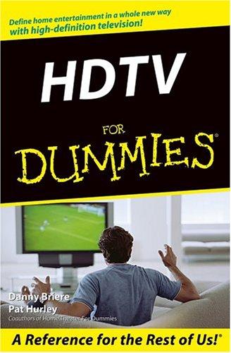 Cover for HDTV For Dummies