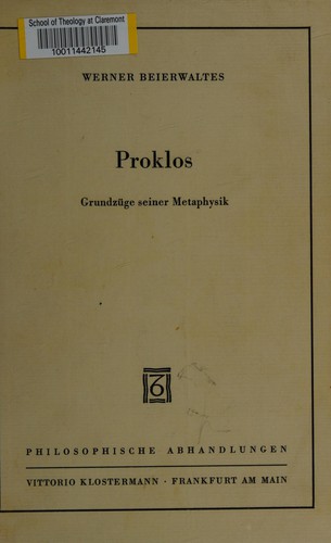 Cover for Proklos.