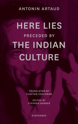 Cover for Here Lies Preceded by the Indian Culture