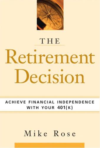 Cover for The Retirement Decision