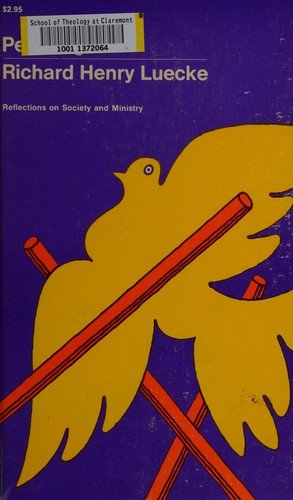 Cover for Perchings; reflections on society and ministry.