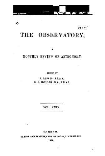 Cover for The Observatory