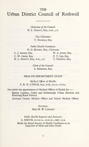 Cover for [Report 1967]