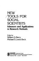 Cover for New tools for social scientists