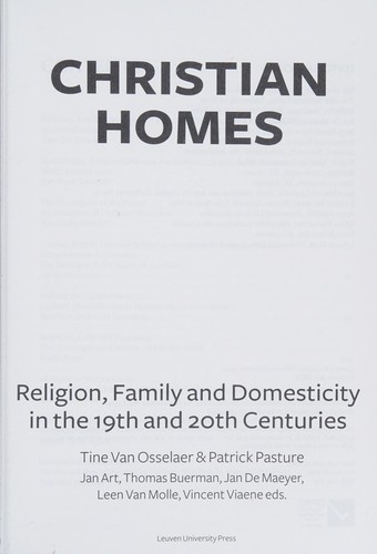 Cover for Christian Homes