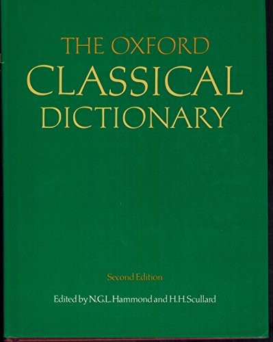 Cover for The Oxford Classical Dictionary, 2nd Edition