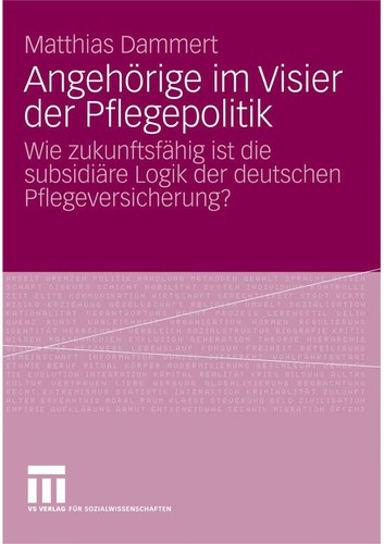 Cover for Angehörige im Visier der Sozialpolitik