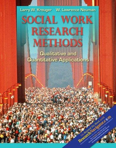 Cover for Social Work Research Methods with Research Navigator