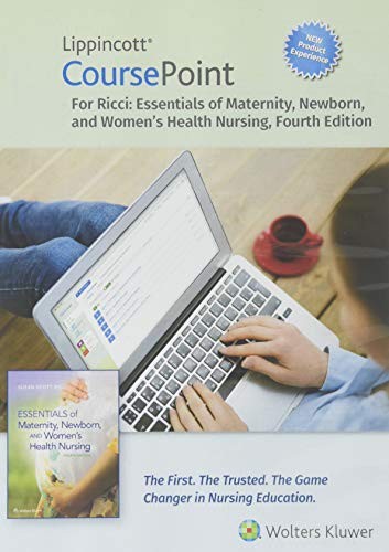 Cover for Lippincott CoursePoint Enhanced for Ricci's Essentials of Maternity, Newborn, and Women's Health Nursing