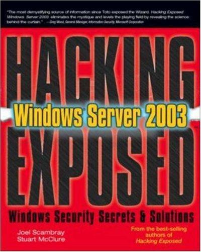 Cover for Hacking exposed