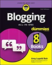 Cover for Blogging All-In-One for Dummies
