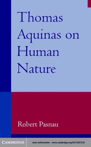 Cover for Thomas Aquinas on Human Nature