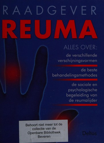 Cover for Raadgever reuma