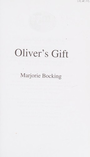 Cover for OLIVER'S GIFT