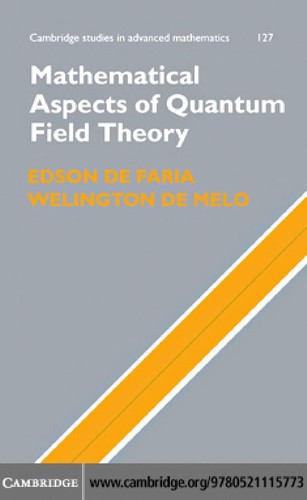 Cover for Mathematical aspects of quantum field theory