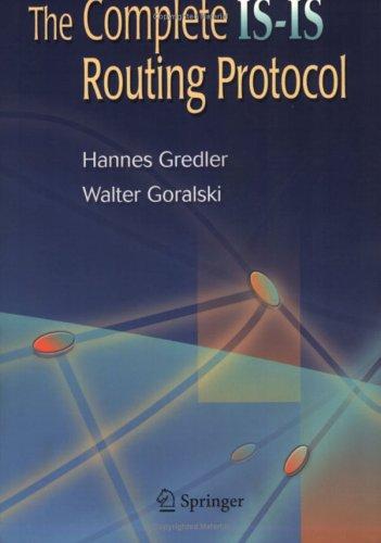 Cover for The Complete IS-IS Routing Protocol