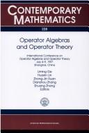 Cover for Operator algebras and operator theory