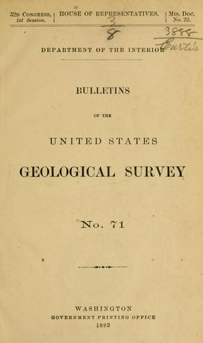 Cover for Index to the known fossil insects of the world