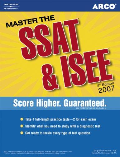 Cover for Master the SSAT and ISEE 2007