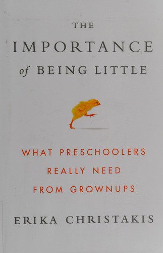Cover for The importance of being little
