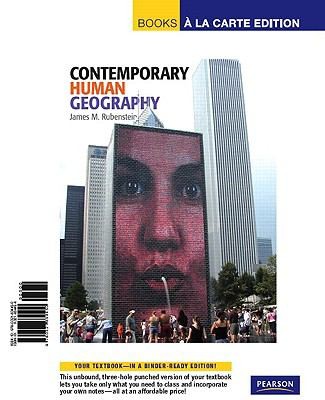 Cover for Books a la Carte for Contemporary Human Geography