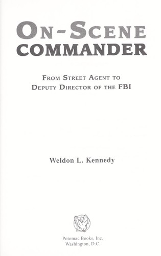 Cover for On-scene commander