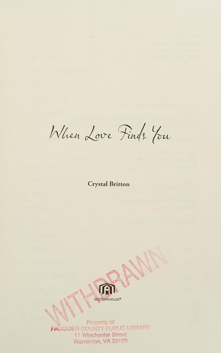 Cover for When Love Finds You