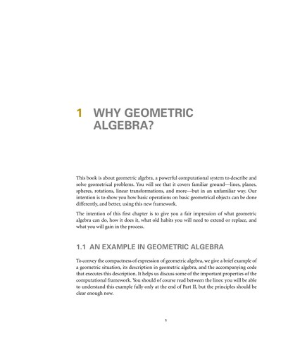 Cover for Geometric Algebra for Computer Science