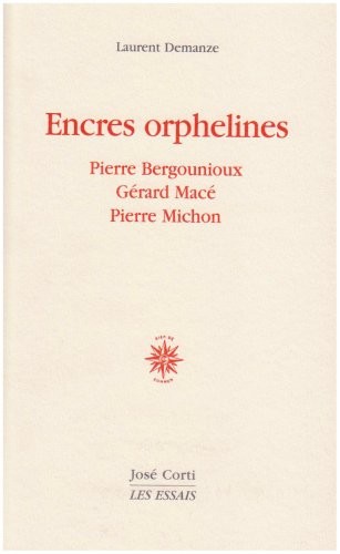 Cover for Encres orphelines