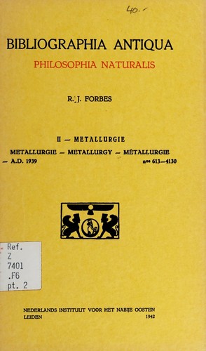 Cover for Bibliographia antiqua