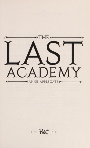 Cover for The last academy