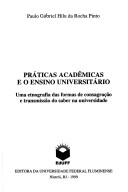 Cover for Práticas acadêmicas e o ensino universitário