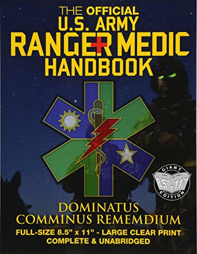Cover for The Official US Army Ranger Medic Handbook - Full Size Edition
