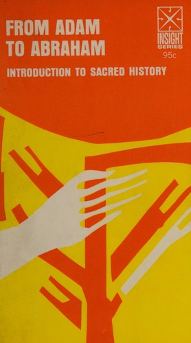 Cover for From Adam to Abraham
