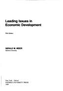 Cover for Leading issues in economic development