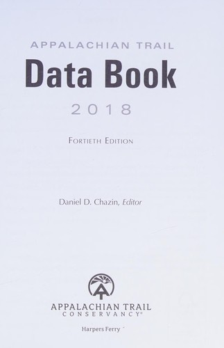 Cover for Appalachian Trail Data Book (2018)