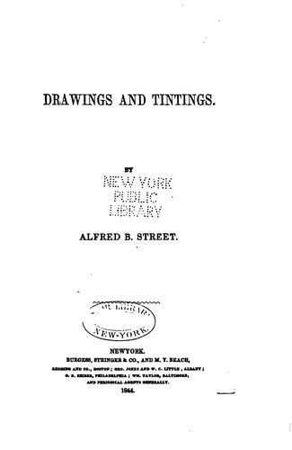 Cover for Drawings and Tintings