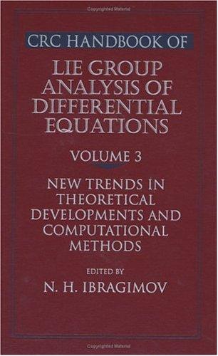Cover for CRC Handbook of Lie Group Analysis of Differential Equations, Volume III